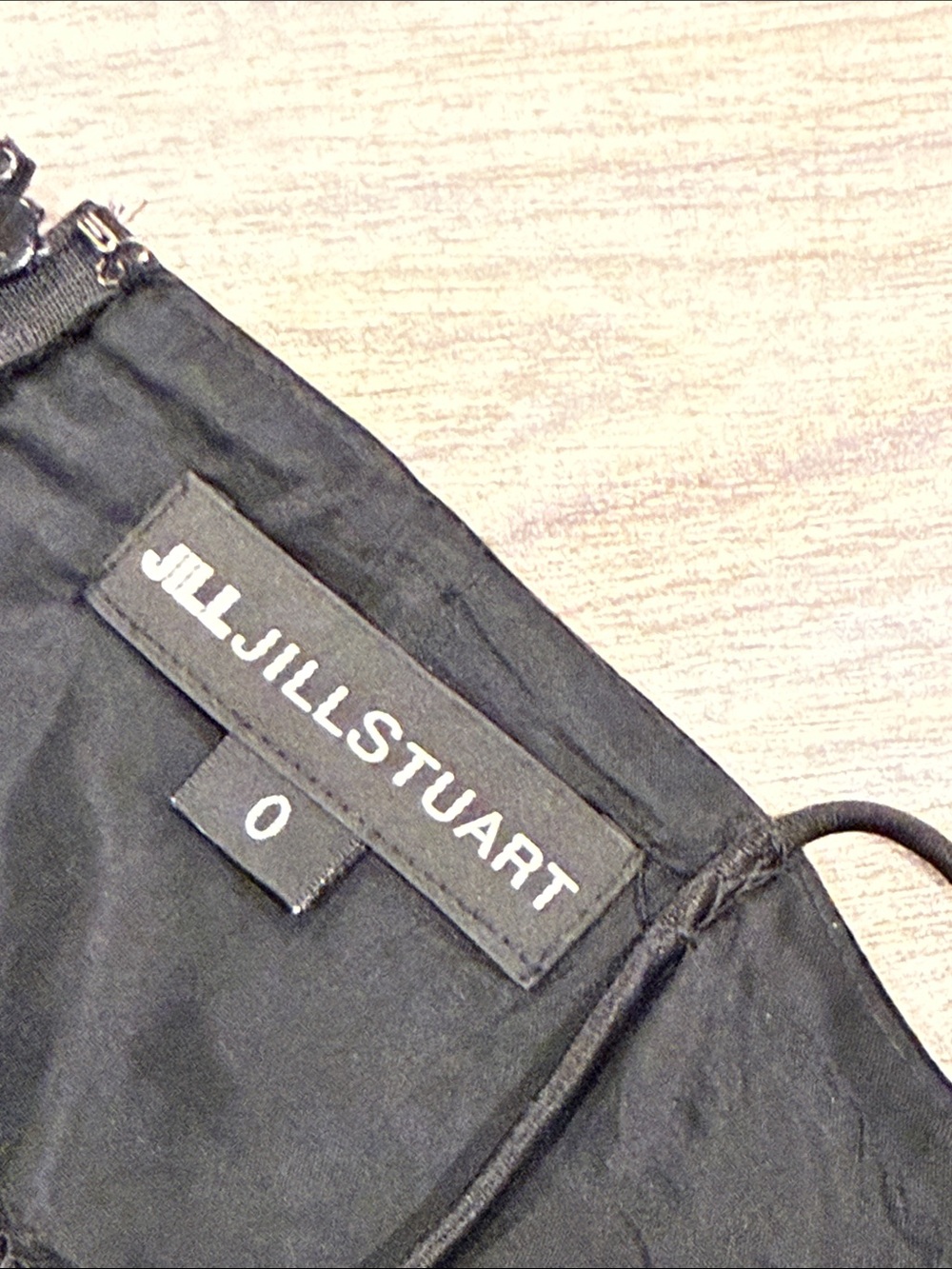 JILL Jill Stuart Black Satin Wide-Leg Jumpsuit Size 0 - Picture 5 of 6